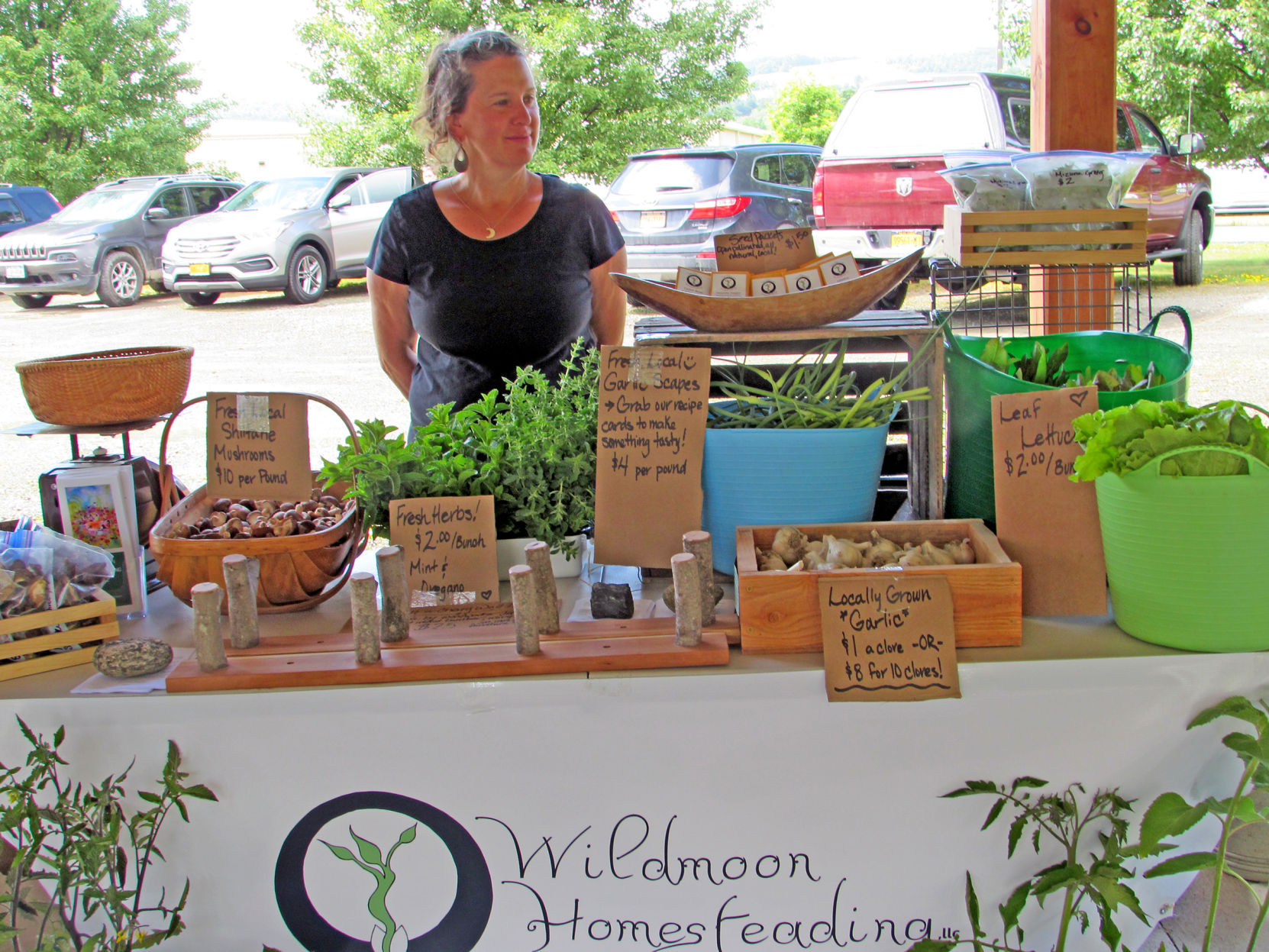 Suzanne Johnson is inviting women to take gardening apprenticeship classes with her at Wildmoon Homesteading.